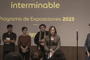“Muchos de los 200 directivos de museos que van a estar sentados durante tres mañanas en este auditorio van a recorrer el Museo”, contó la directora Victoria Noorthoorn. Foto: Leo Vaca