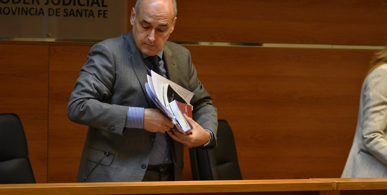 El juez penal Pablo Busaniche admitió el juicio abreviado, y resolverá en los próximos días. Créditos: Guillermo Di Salvatore