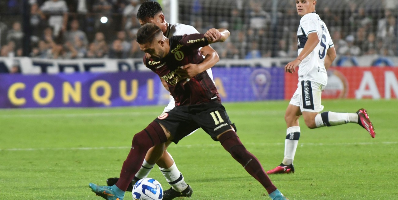 Gimnasia cayó en su debut en Sudamericana ante Universitario de Perú en La Plata