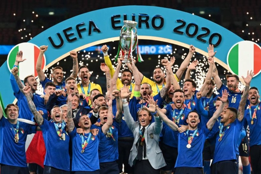 Eurocopa 2020. Italia fue el campeón. Luego no clasificó al mundial de Catar. Crédito: Reuters.