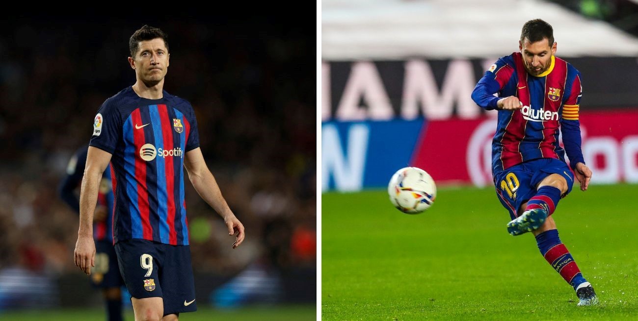 Robert Lewandowski y su deseo de jugar con Messi en Barcelona