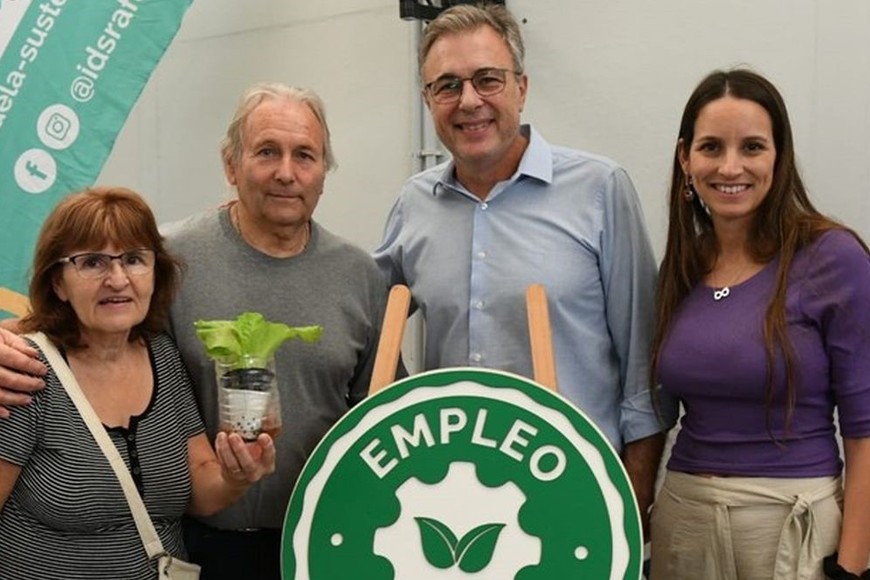 "Empleo y sustentabilidad son alternativas que combinadas también pueden generar posibilidades de trabajo importantes. Hay muchos emprendedores y experiencias que podemos mostrar, como ejemplo de esto, que posicionan a Rafaela como ciudad emprendedora".  Foto: Municipalidad de Rafaela