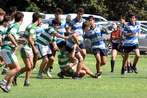 Luego de Semana Santa, vuele el rugby juvenil a las canchas. Crédito: Guillermo Di Salvatore.