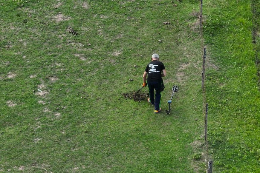 Buscadores de tesoros - San Jerónimo del Sauce. Crédito: Fernando Nicola