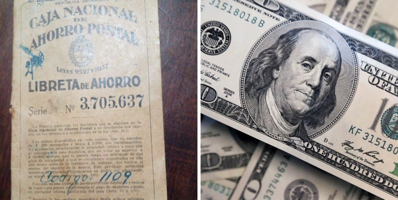 ego mecánico No haga De la nostálgica libreta postal al dólar: cómo era ahorrar en pesos cuando  la moneda valía - El Litoral