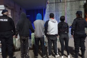 Los detenidos quedaron imputados de "Robo agravado en banda y en poblado". Crédito: El Litoral.