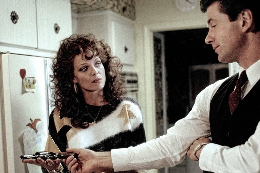 Michelle Pfeiffer en "Casada con la mafia" (1988). Foto:  Orion Pictures