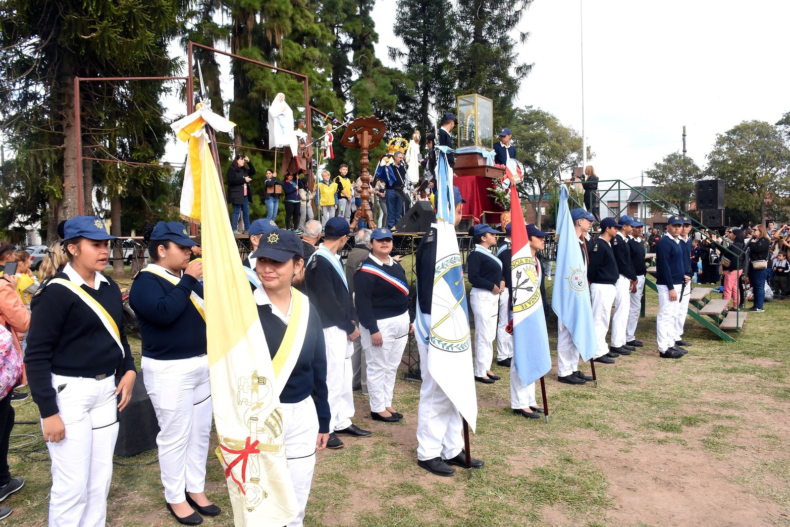 Se desarrrolla la edición 124° Peregrinación Arquidiocesana a la Basílica de Guadalupe, la tradicional y multitudinaria festividad religiosa de la ciudad de Santa Fe. 
