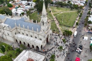 Vista aérea de la Basílica de Guadalupe. Crédito: Fernando Nicola