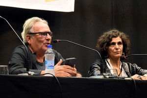 El encuentro estuvo encabezado por Ricardo Olivera y Norma López. Crédito: Guillermo Di Salvatore
