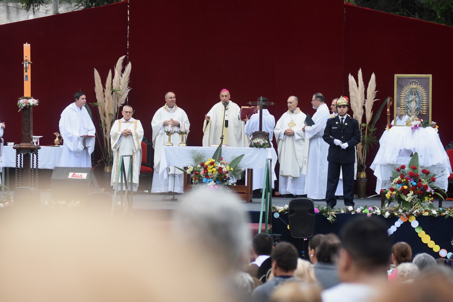 La segunda jornada de la 124° Peregrinación Arquidiocesana a la Basílica de Guadalupe tuvo epicentro en la iglesia ubicada en Javier de la Rosa 623.