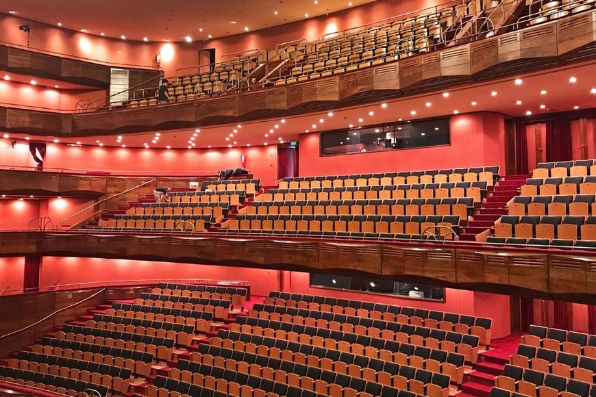 Teatro Argentino de La Plata, donde se llevará a cabo el acto. Crédito: Rassegna