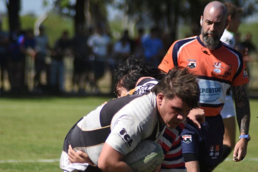 Leonardo del Río controlará el otro partido de Primera entre GER y Rowing. Crédito: Luis Cetraro.