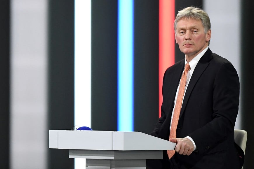 El portavoz Dmitry Peskov aseguró que Rusia que aceptará iniciativas de paz con Ucrania que le permitan alcanzar sus "metas".