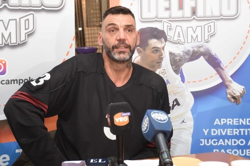 Román González, un histórico de la LNB y medallista olímpico.