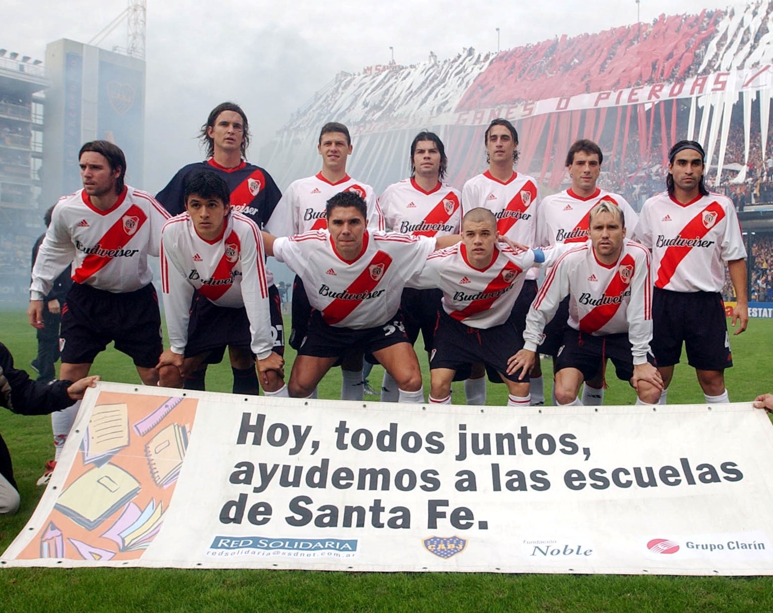 1 de junio de 2003. El clásico en la bombonera.