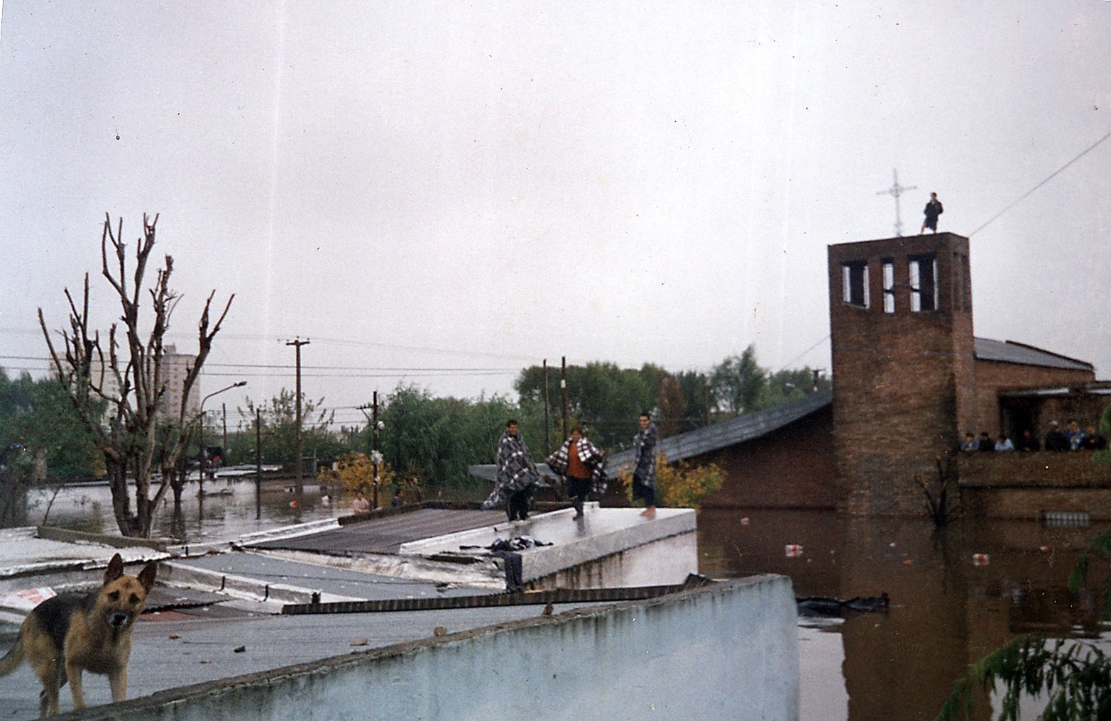 La Parroquia Cristo Obrero ubicada en barrio Barranquita en calle Padre Catena al 4600.
