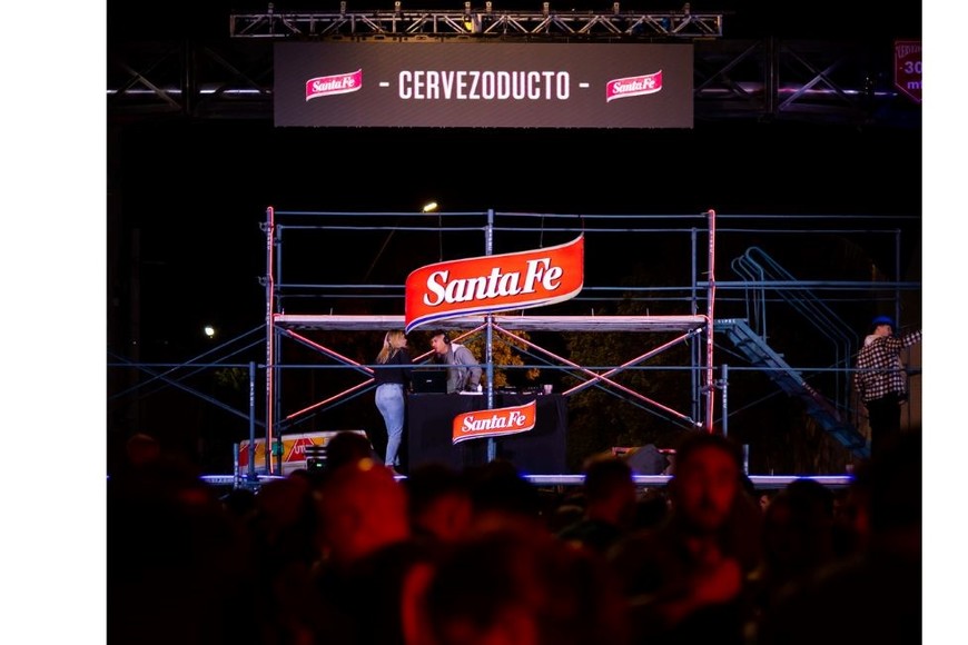 La música estuvo a cargo del Dj Samuel Scalise durante el evento y con la conducción del “Negro” Velazquez.