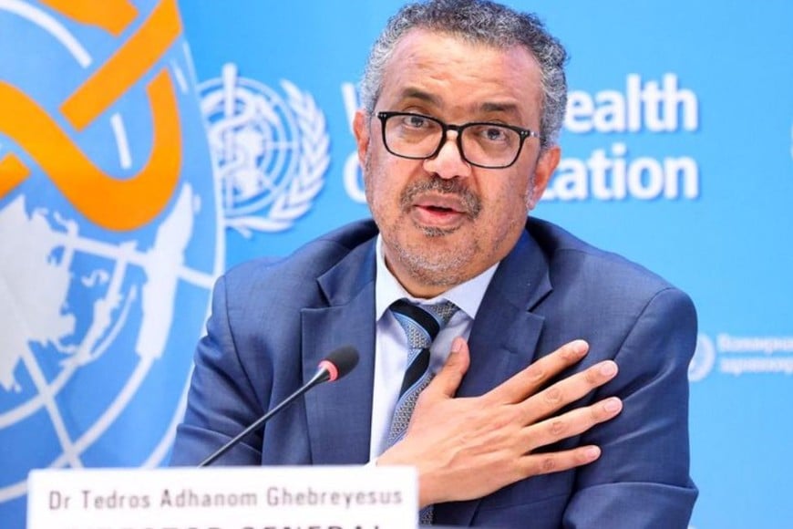 Director general de la OMS, Tedros Adhanom Ghebreyesus. Créditos: Reuters