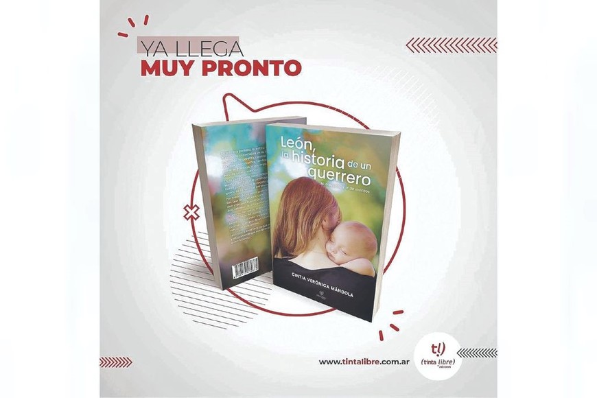 Libro "León, la historia de un guerrero", de Cintia Verónica Mandola,
