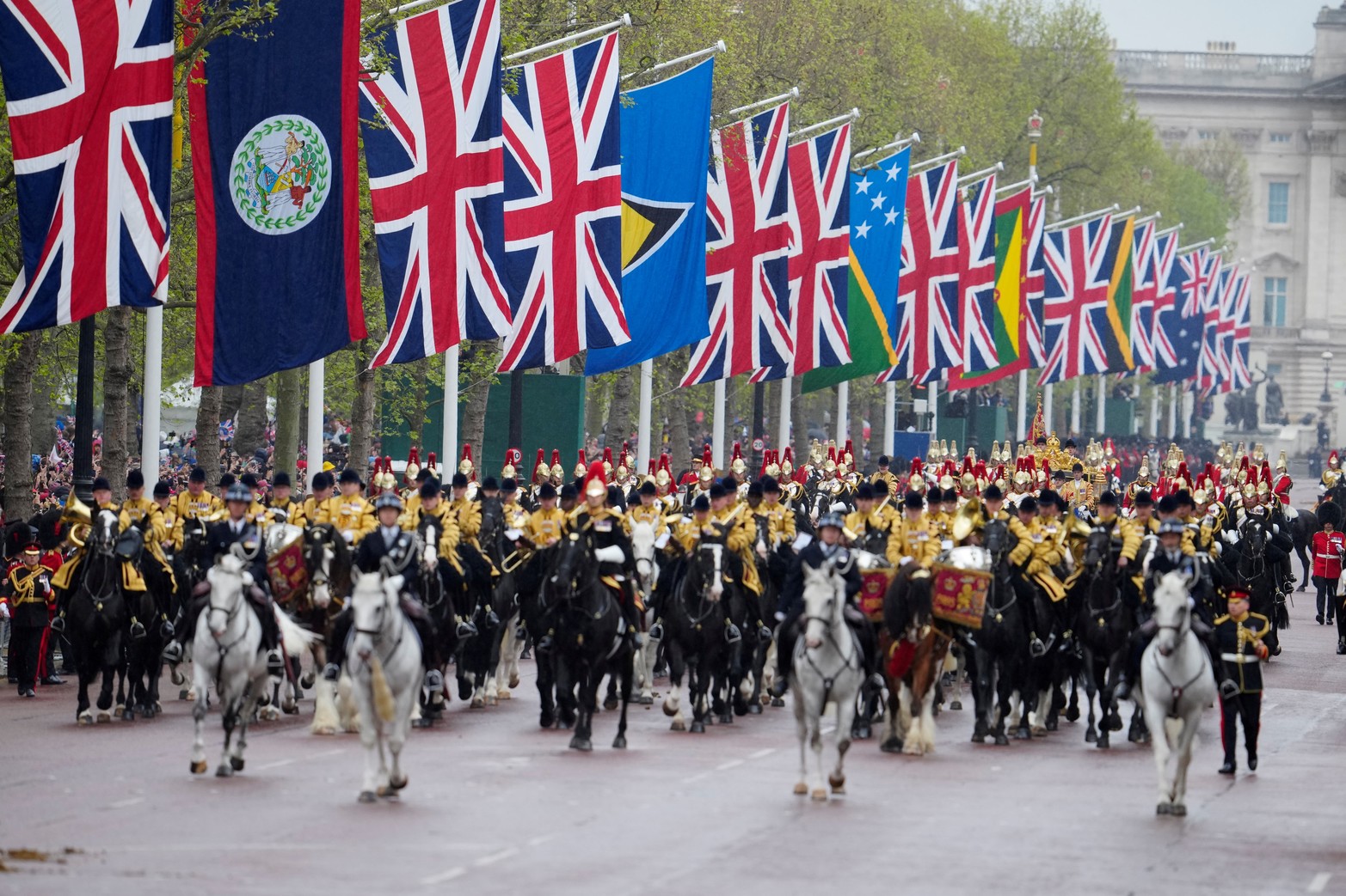 Londres y la espectacular celebración de coronación del rey Carlos III.