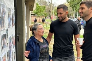 Juntos recorrieron el Barrio República de la Sexta y anunciaron que trabajarán por Rosario.