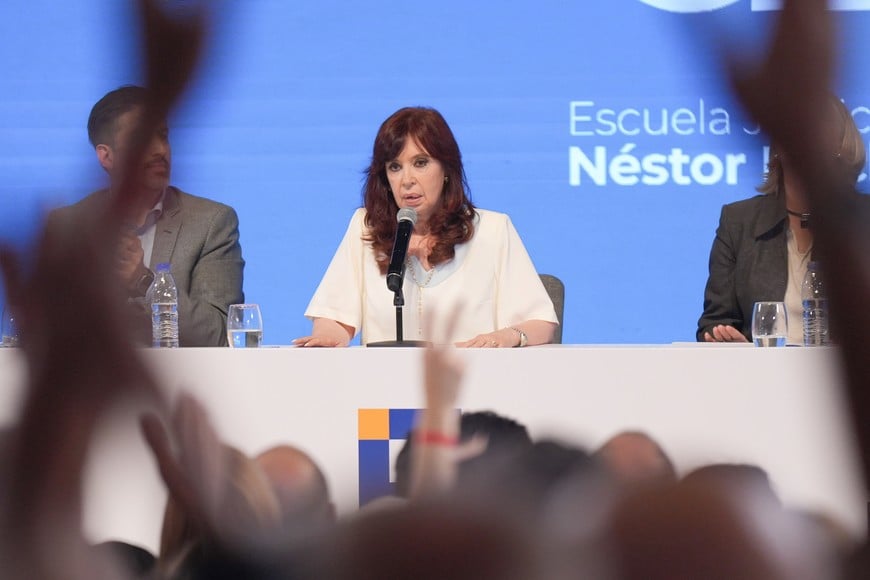 Cristina Kirchner, vicepresidenta de la Nación.
