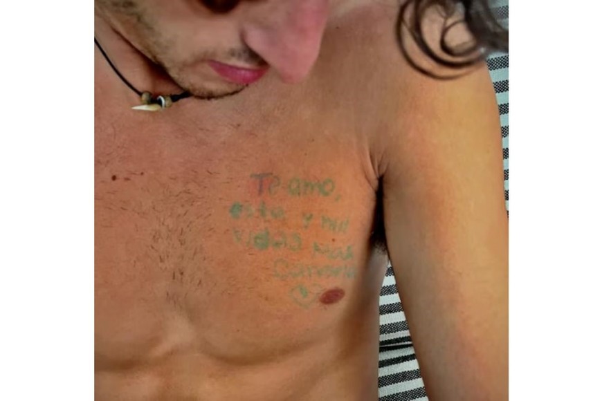 La última de las diez fotos que compartió Carmela Martínez.