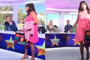 La ex modelo se enojó con la conductora de Gossip, Pilar Smith y renunció al programa.