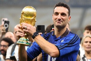 Lionel Scaloni, el entrenador campeón del Mundo en Qatar 2022.