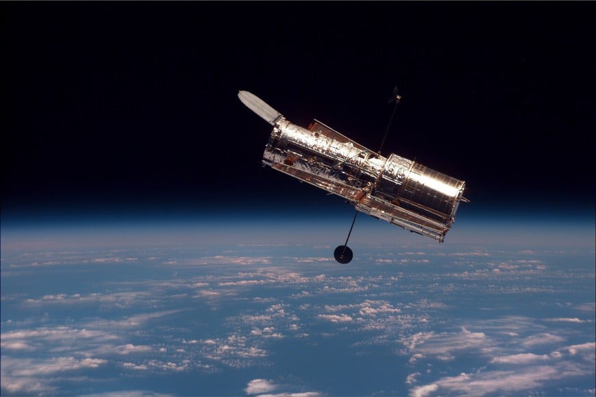 Telescopio espacial Hubble.