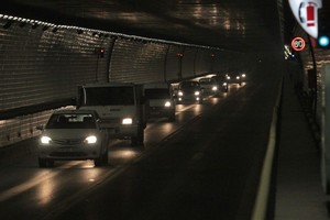 Tránsito alternado. Créditos: Mauricio Garin