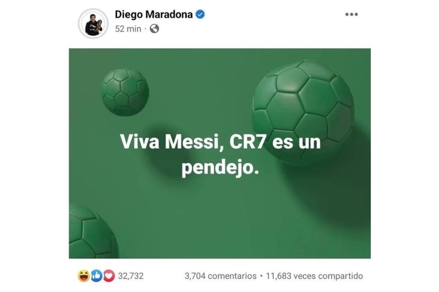 En su información de perfil de Facebook colocaron un link a la cuenta de YouTube de un artista brasileño