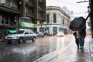 El pronóstico del Servicio Meteorológico Nacional para la ciudad del sureste santafesino indica tormentas fuertes para la mañana y la tarde. Crédito: Archivo.