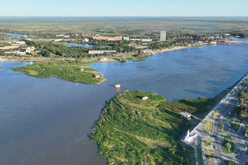Panorama Rio Parana - Lluvias . Crédito: Fernando Nicola