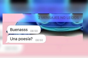 El mensaje que se viralizó en Twitter.