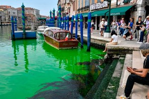 Venecia agua verde