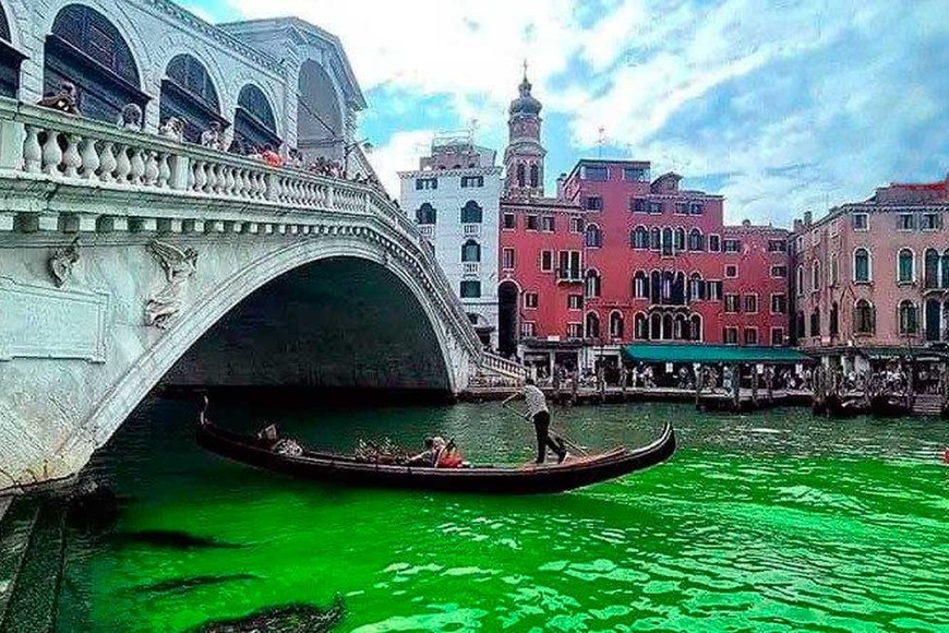 Venecia agua verde