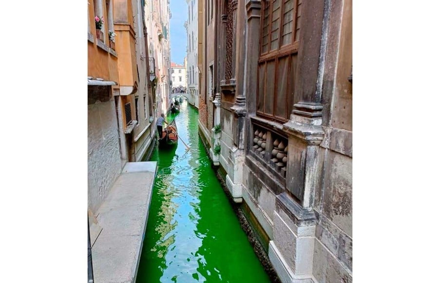 Venecia agua verde