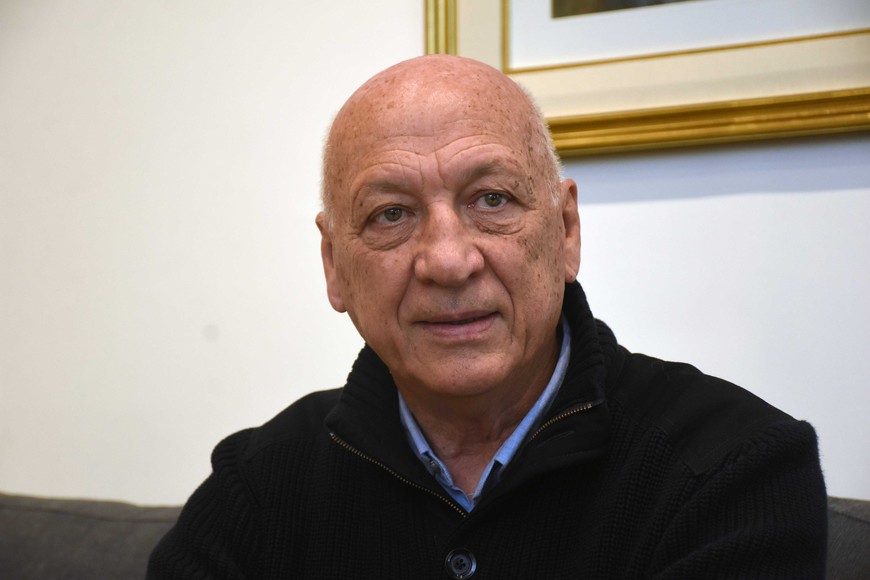 El ex gobernador habló mano a mano con El Litoral. Crédito: Guillermo Di Salvatore.