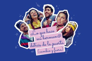 “Lo que hace mi herman@ detrás de la puerta”: Santi Parini, Mili Santucci, Nico Sierra, Aneley Santamaría Vossler y Anto Pennisi