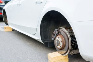 Los "roba-ruedas" siguen dando golpes en la ciudad. Crédito: Archivo El Litoral.