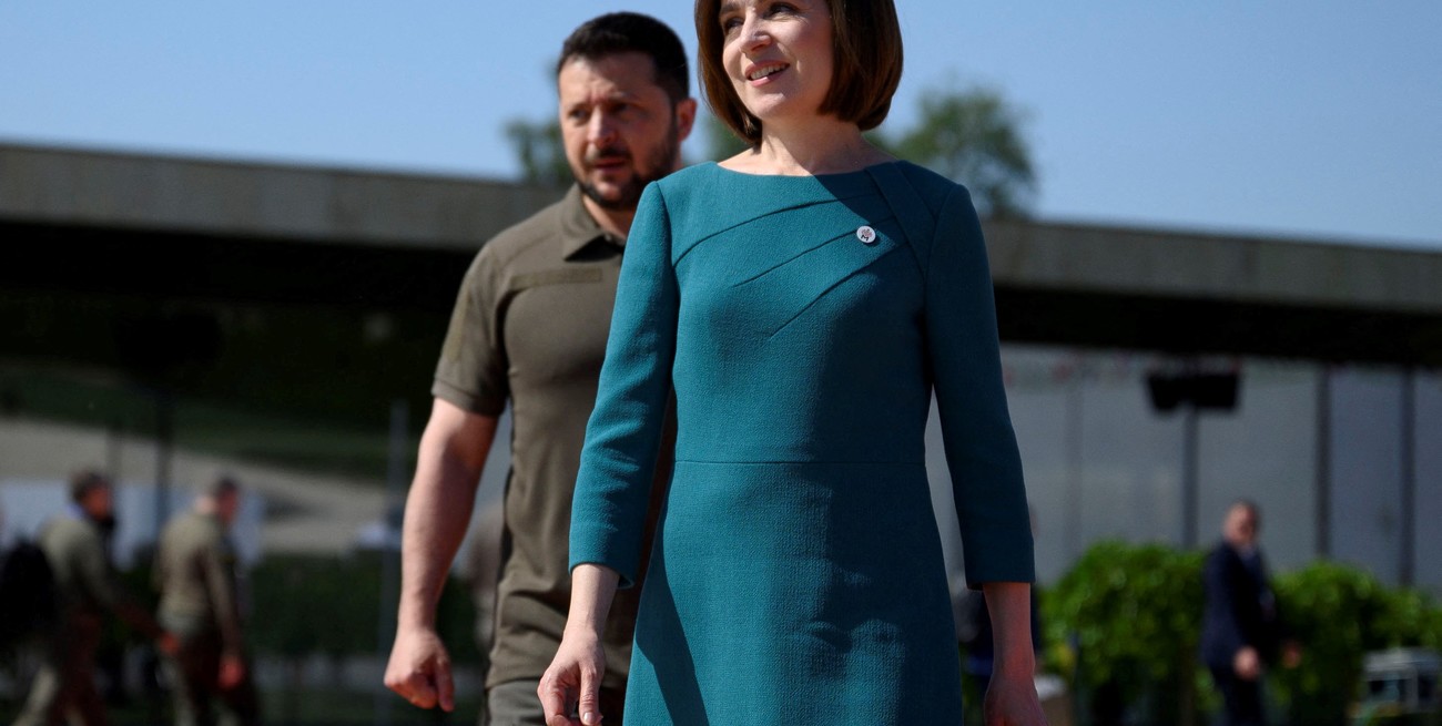 Maia Sandu, presidenta de Moldavia. Crédito: Reuters
