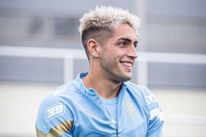 Santiago Mele, arquero de Unión. Crédito: Prensa Uruguay