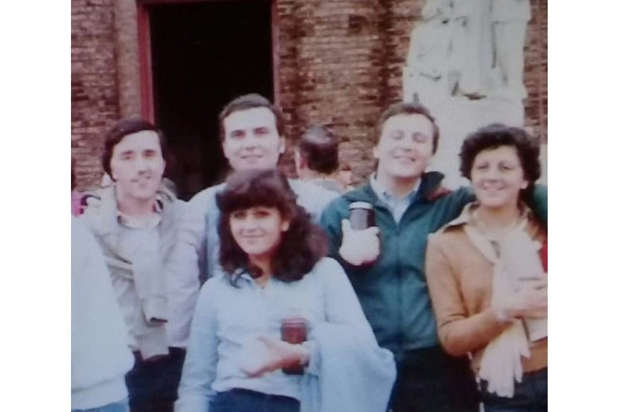 Dante Di Stefano se unió a los grupos juveniles de la parroquia Don Bosco.