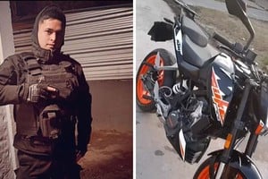 El oficial asesinado en ocasión de robo.