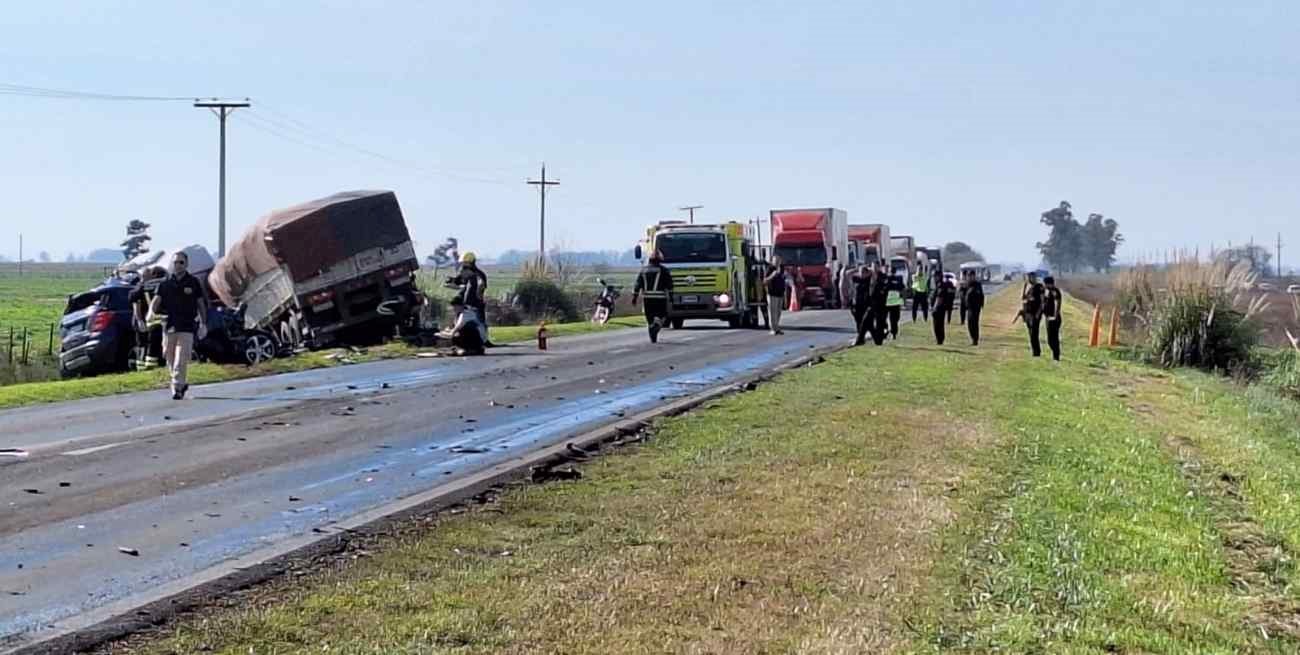 Venado Tuerto: una mujer de Firmat y un hombre de Los Quirquinchos murieron en un accidente en la ruta 33