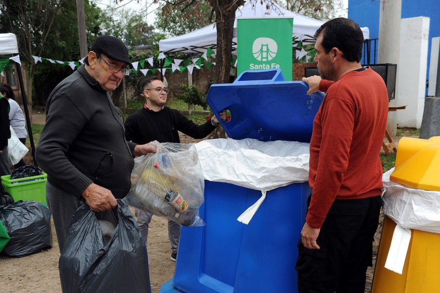 Con la correcta separación de residuos, se concientizó a los vecinos sobre la importancia de construir ambientes más saludables.