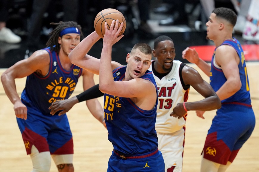 Jokic está imparable estas finales. Crédito: Kyle Terada-USA TODAY Sports