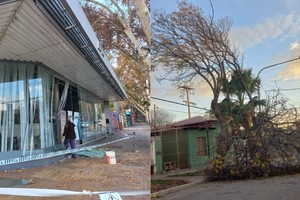 El viento Zonda provocó múltiples daños y anegamientos en Mendoza.